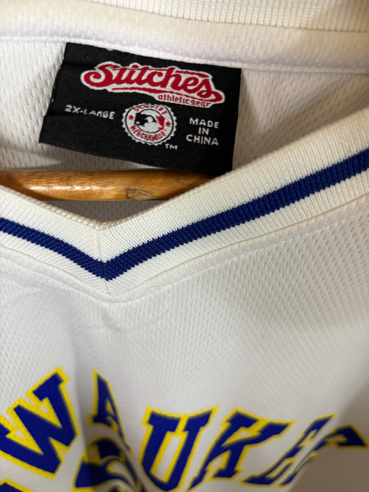 Half Sleeve Jerseys Vintage Streetwear Milwaukee Brewers