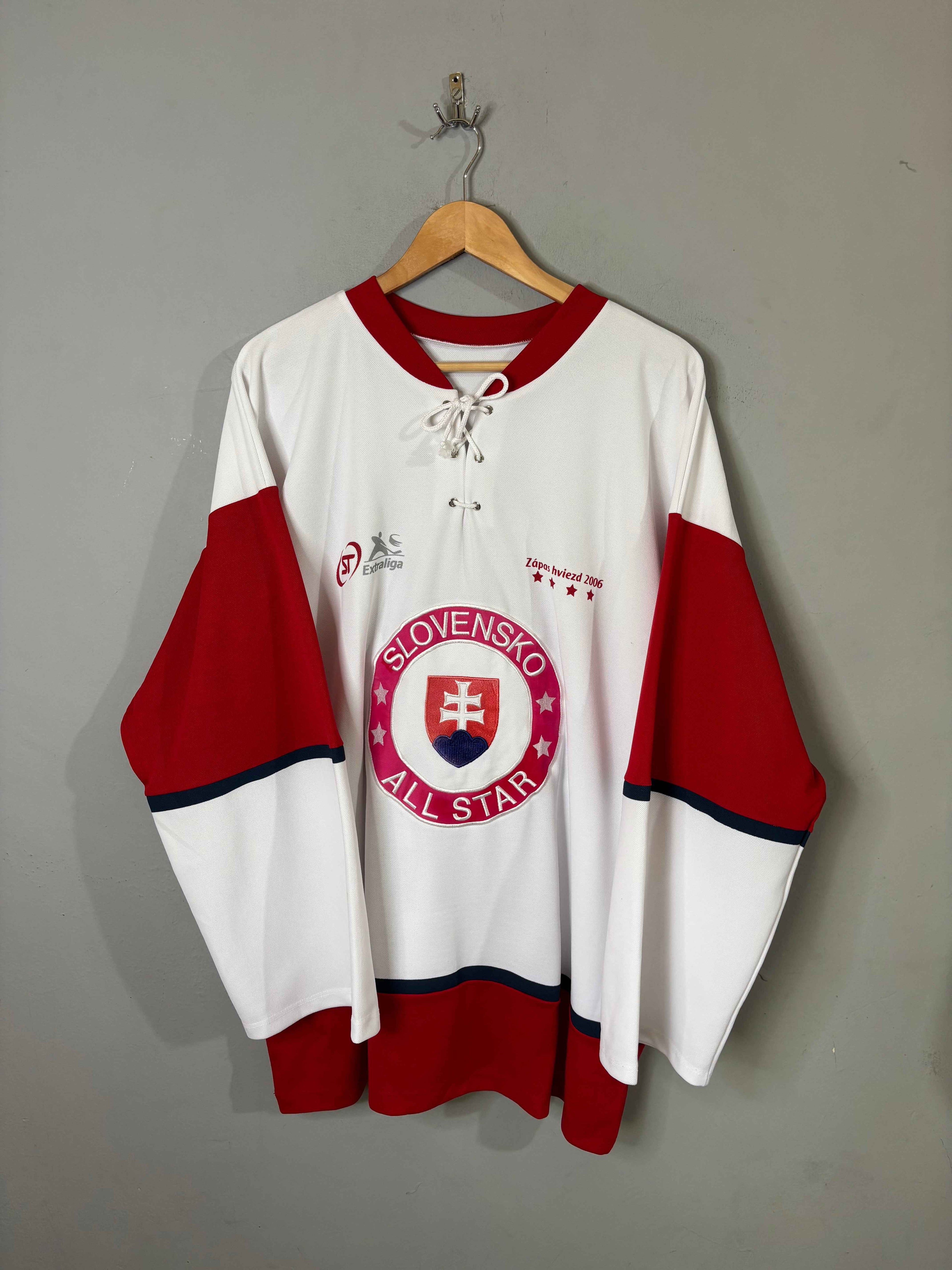 Ice Hockey Jerseys Vintage Oversized Slovensko 18