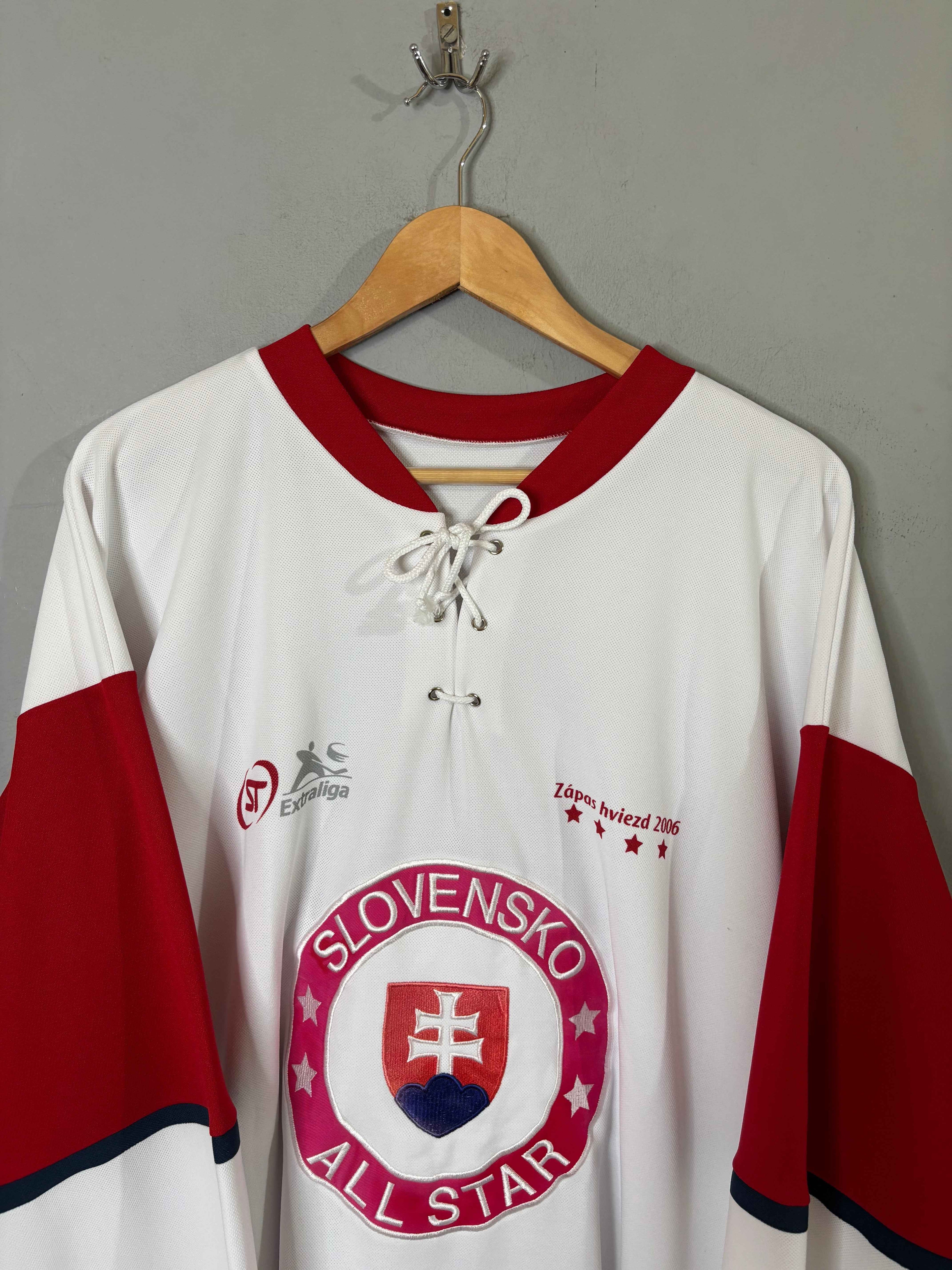 Ice Hockey Jerseys Vintage Oversized Slovensko 18
