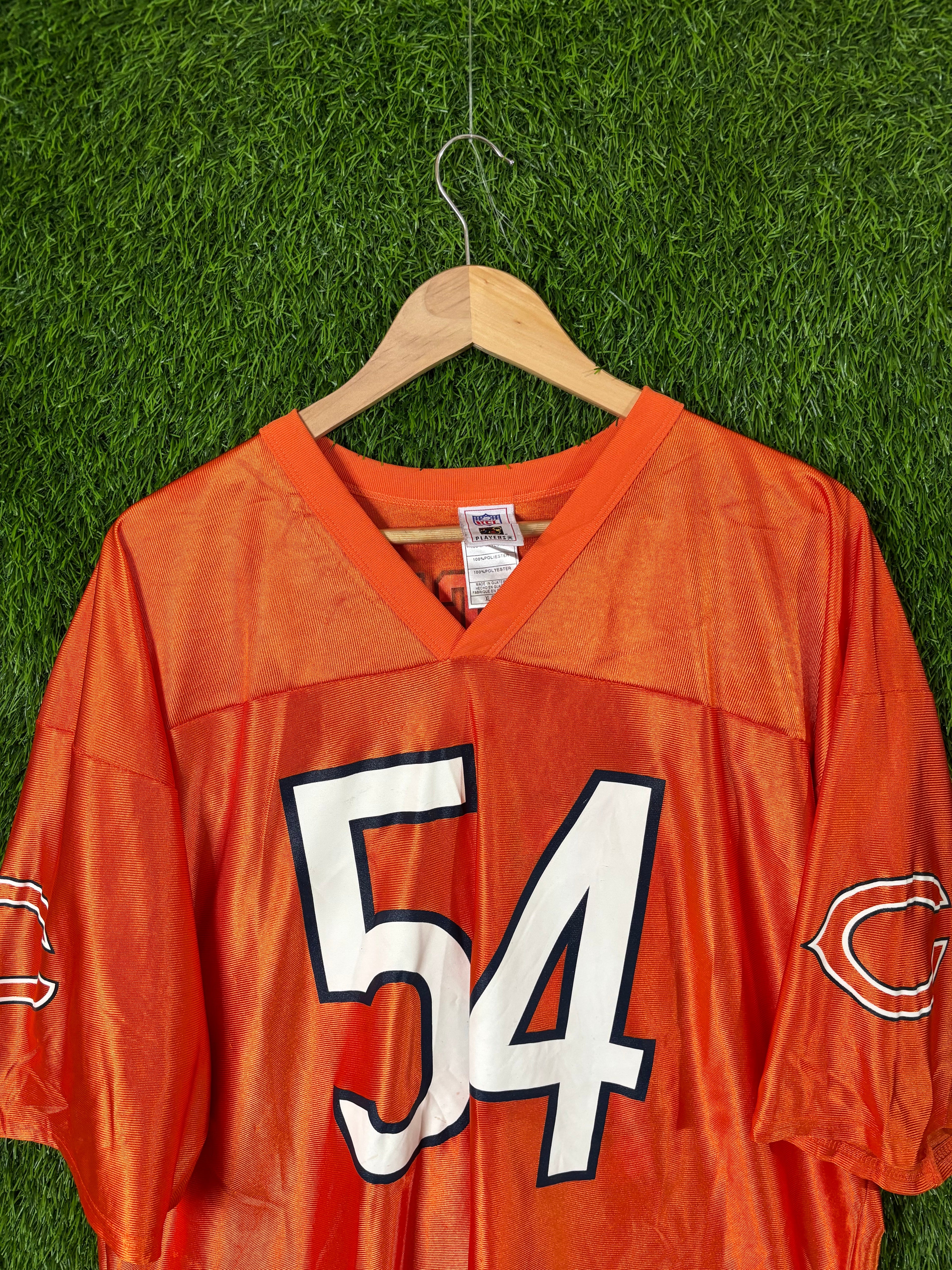 Half Sleeve Jerseys Vintage Streetwear Urlacher 54