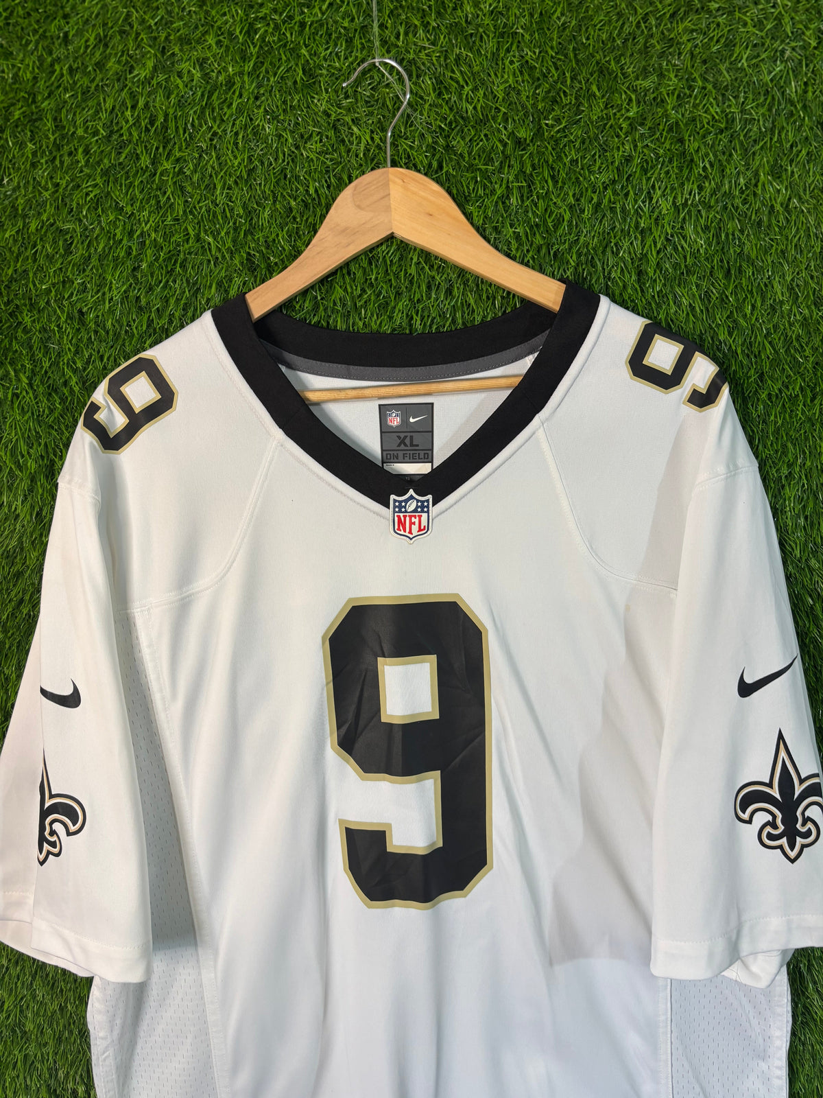 Half Sleeve Jerseys Vintage Streetwear Brees 9