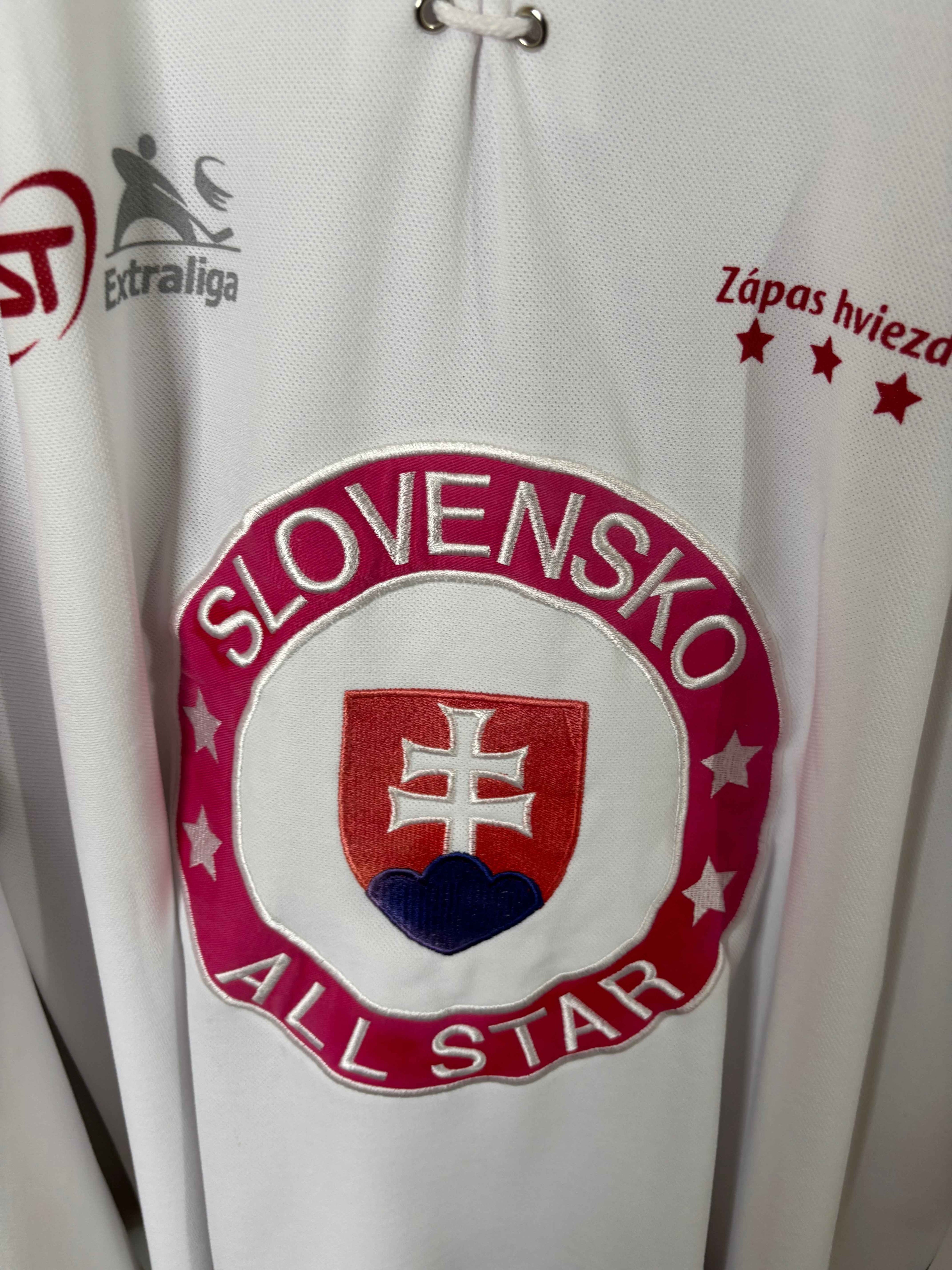 Ice Hockey Jerseys Vintage Oversized Slovensko 18