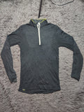 Wedze Black Quarter Zip Sports Pullover – Size S