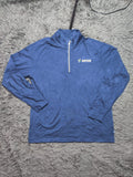 Unbranded Navy Blue Quarter Zip Pullover – Size L