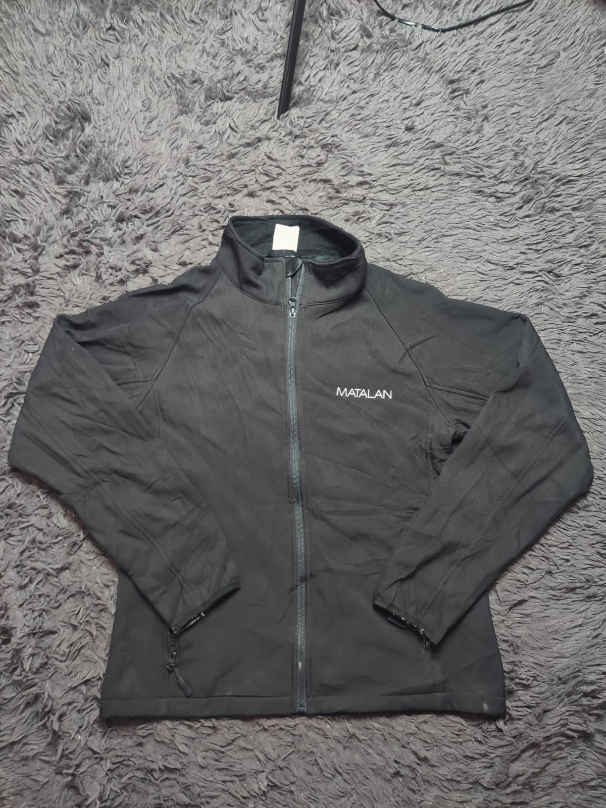 Matalan Black Full Zip Sports Jacket – Size M
