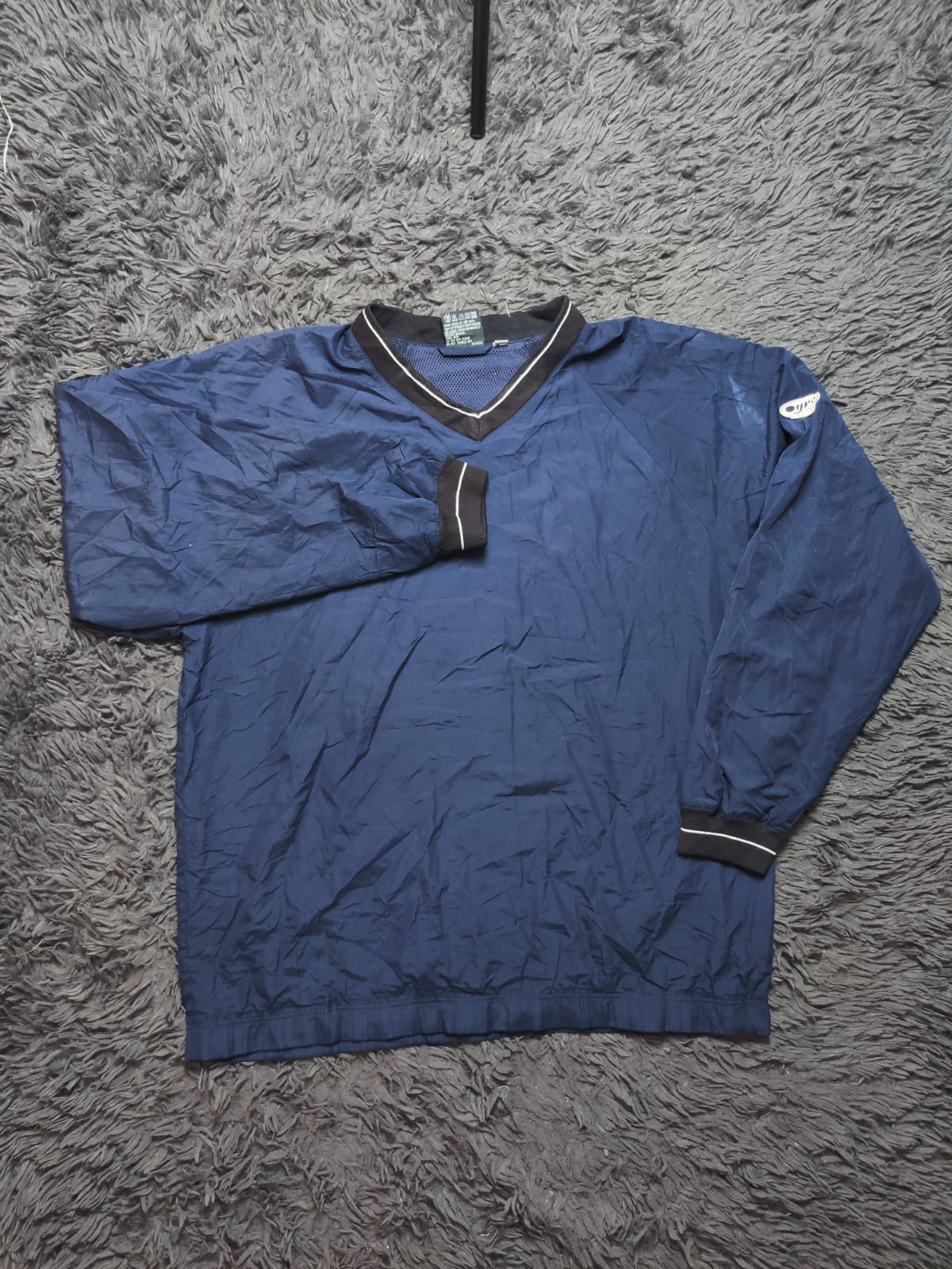 Unbranded Navy V Neck Sports Pullover – Size XL